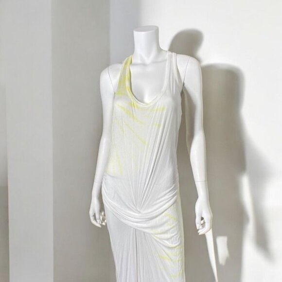 Young Fabulous & Broke Maxi Dress White Yellow, Size Large - Picture 3 of 13